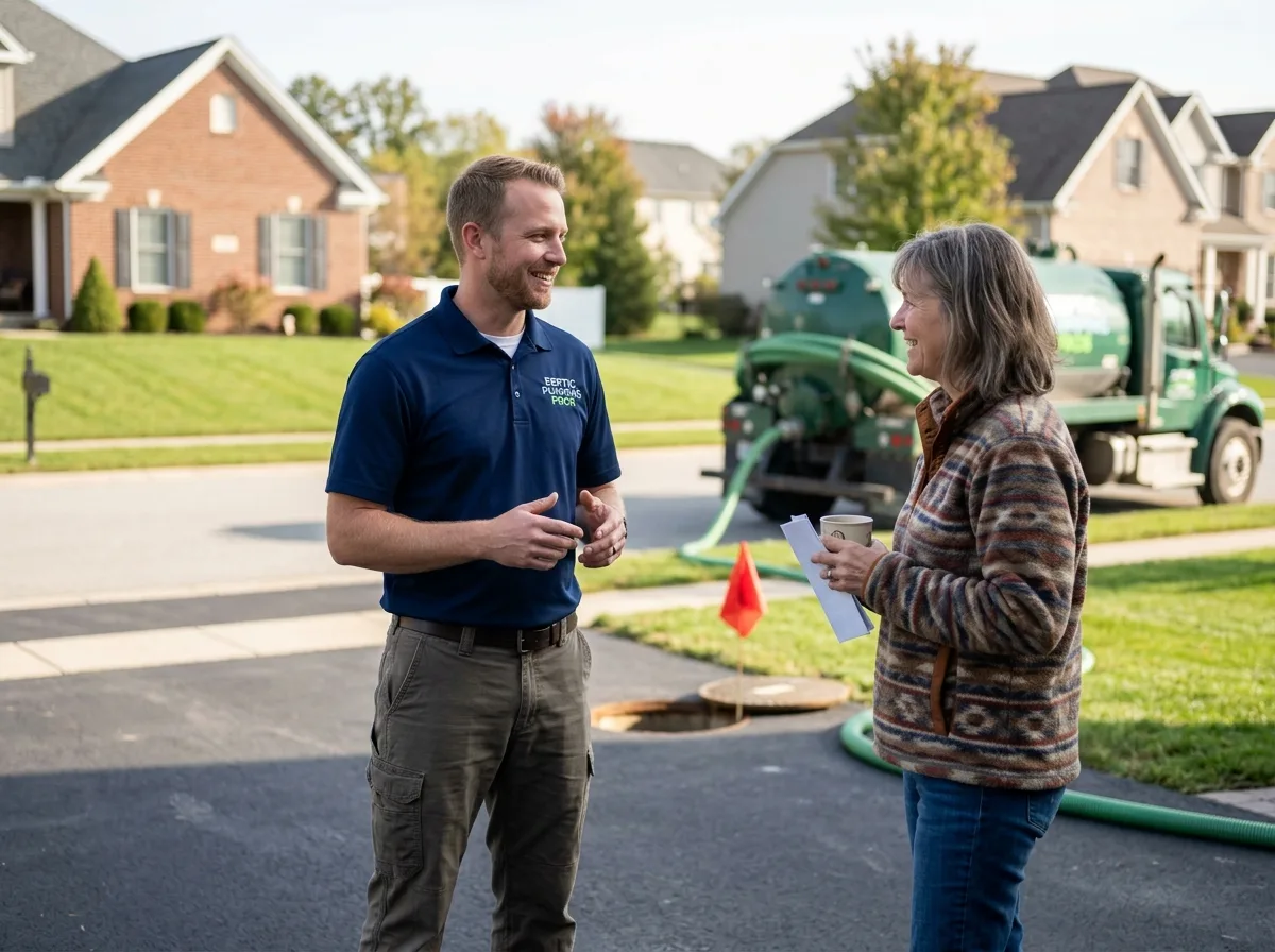 Septic Tank Cleaning in Round Hill, VA