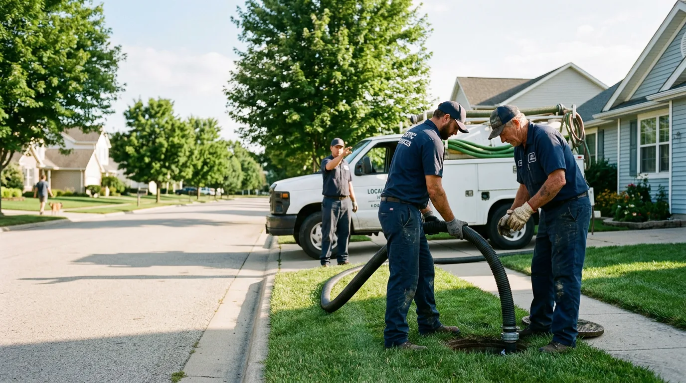 Septic Tank Cleaning in Round Hill, VA